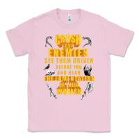 Bubblegum Pink crushs your enemies merch Classic Tee - baoMotion