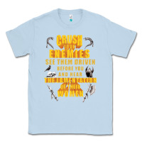 Dusty Blue crushs your enemies merch Classic Tee - baoMotion