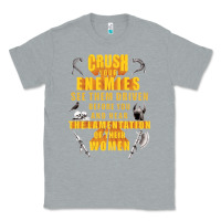 Heather Grey crushs your enemies merch Classic Tee - baoMotion