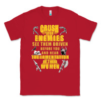 Red crushs your enemies merch Classic Tee - baoMotion