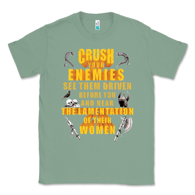 Crushs Your Enemies Merch Classic Tee by baoMotion | Teevron
