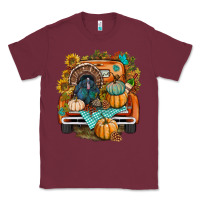 Burgundy thanksgiving truck bbs Classic Tee - BundleAndBundleShop