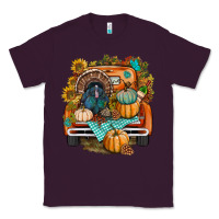 Plum thanksgiving truck bbs Classic Tee - BundleAndBundleShop
