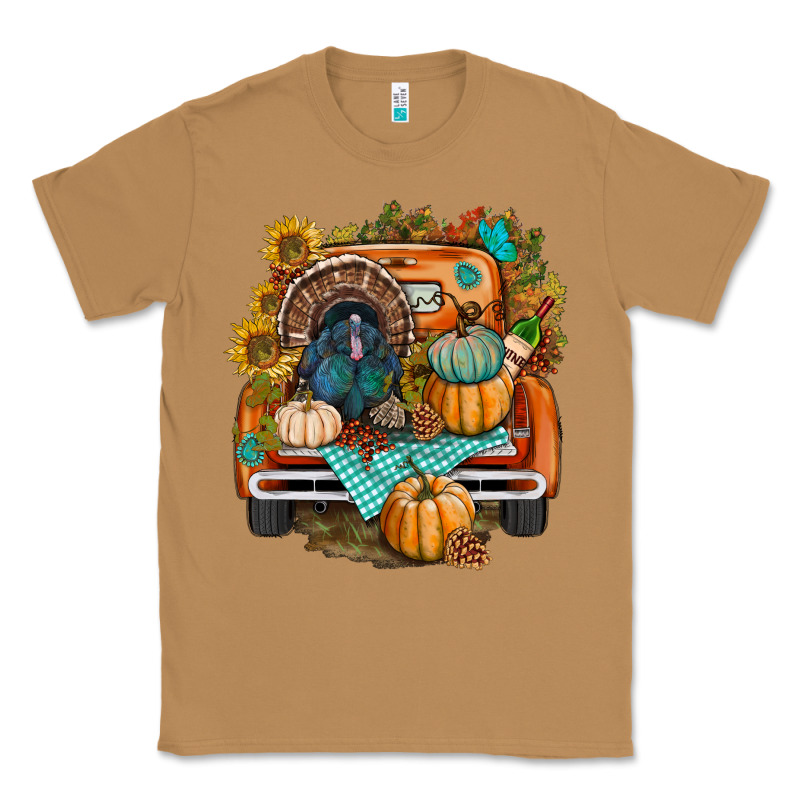 Thanksgiving Truck Bbs Classic Tee by BundleAndBundleShop | Teevron
