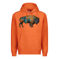 Carrot leopard bison Premium Hoodie - RanaPortraitStore
