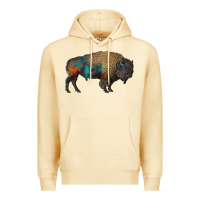 Pina Colada leopard bison Premium Hoodie - RanaPortraitStore