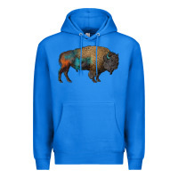 True Royal leopard bison Premium Hoodie - RanaPortraitStore