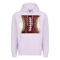 Lilac american football and baseball Premium Hoodie - BarkalooDesign
