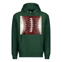 Sports Green american football and baseball Premium Hoodie - BarkalooDesign