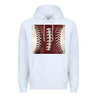 White american football and baseball Premium Hoodie - BarkalooDesign