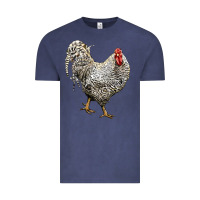 Vintage Denim dominique rooster Vintage Tee - LillyAllenDesigns