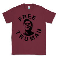 Burgundy free truman Classic Tee - baoMotion