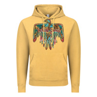 Vintage Mustard wild soul thunderbird Vintage Hoodie - BarkalooDesign