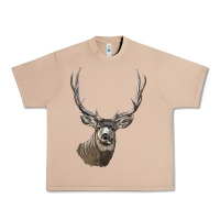 Burro Mule Buck Deer Head Urban Heavy Tee - LillyAllenDesigns