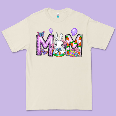Easter Day Mom Premium Tee Designed By Cowhidedigitalart