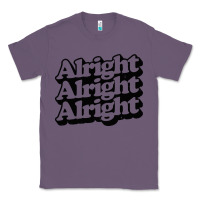 Lavender alright alright alright Classic Tee - baoMotion