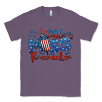 Lavender little miss firecracker 4th of july Classic Tee - BarkalooDesign