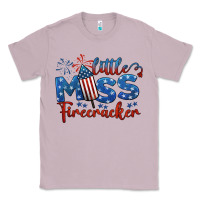 Lilac little miss firecracker 4th of july Classic Tee - BarkalooDesign