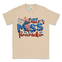 Mushroom little miss firecracker 4th of july Classic Tee - BarkalooDesign
