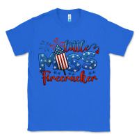 True Royal little miss firecracker 4th of july Classic Tee - BarkalooDesign