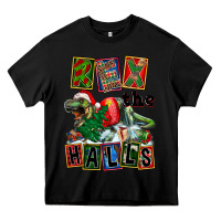 Black Rex The Halls Heavy Core Tee - FaDigitalArtStudio