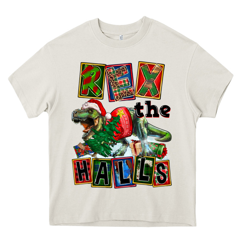 Rex The Halls Heavy Core Tee by FaDigitalArtStudio | Teevron