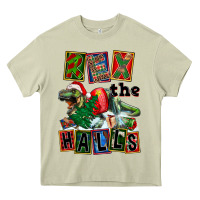 Mossy Rex The Halls Heavy Core Tee - FaDigitalArtStudio