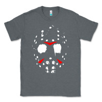 Charcoal Heather mask halloween Classic Tee - baoMotion