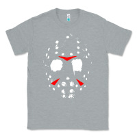 Heather Grey mask halloween Classic Tee - baoMotion