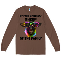 Chestnut i'm the rainbow sheep of the family suffolk sheep Long Sleeve Tee - Artiststas