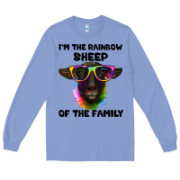 Colony Blue i'm the rainbow sheep of the family suffolk sheep Long Sleeve Tee - Artiststas