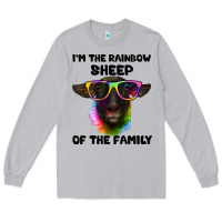 I'm The Rainbow Sheep Of The Family Suffolk Sheep Long Sleeve Tee | Teevron