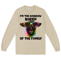 Mushroom i'm the rainbow sheep of the family suffolk sheep Long Sleeve Tee - Artiststas