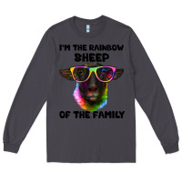 Smoke i'm the rainbow sheep of the family suffolk sheep Long Sleeve Tee - Artiststas