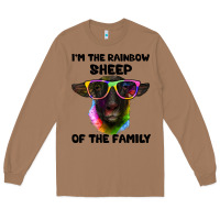 Toasted Coconut i'm the rainbow sheep of the family suffolk sheep Long Sleeve Tee - Artiststas