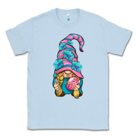 Dusty Blue Easter Gnome Classic Tee - BundleAndBundleShop