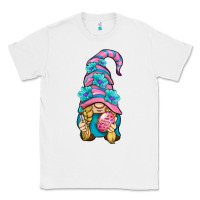 White Easter Gnome Classic Tee - BundleAndBundleShop