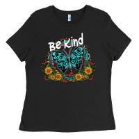 Black be kind Ladies Tee - SublimationCraftShop