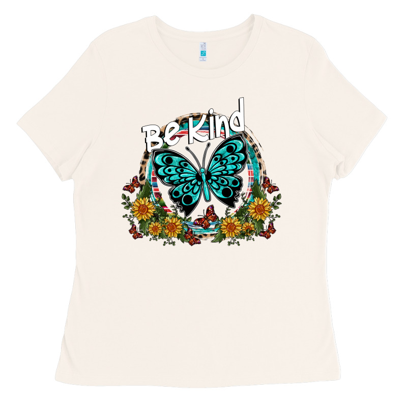 Be Kind Ladies Tee by SublimationCraftShop | Teevron