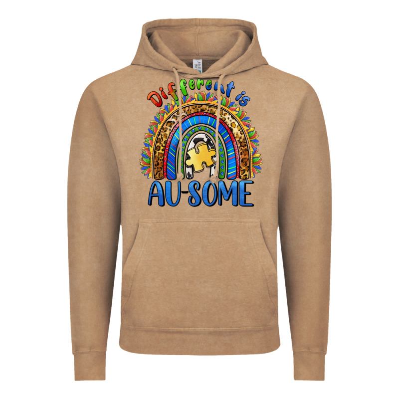 Different Is Ausome Vintage Hoodie by BarkalooDesign | Teevron
