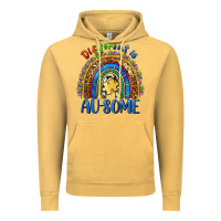 Vintage Mustard different is ausome Vintage Hoodie - BarkalooDesign