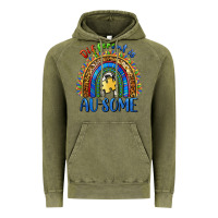 Vintage Olive different is ausome Vintage Hoodie - BarkalooDesign