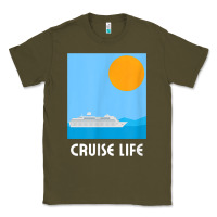 Army Green cruise life design travel & cruise wear t shirt Classic Tee - baoMotion