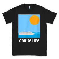 Black cruise life design travel & cruise wear t shirt Classic Tee - baoMotion