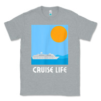 Heather Grey cruise life design travel & cruise wear t shirt Classic Tee - baoMotion