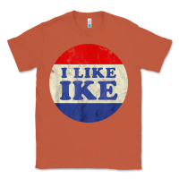 Copper i like ike political button vintage distressed Classic Tee - baoMotion