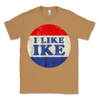Toasted Coconut i like ike political button vintage distressed Classic Tee - baoMotion