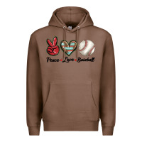 Chestnut peace love west Premium Hoodie - BarkalooDesign