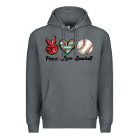 Rock peace love west Premium Hoodie - BarkalooDesign