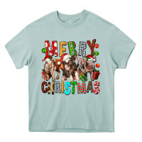 Arona Merry christmas pigs Heavy Core Tee - FaDigitalArtStudio